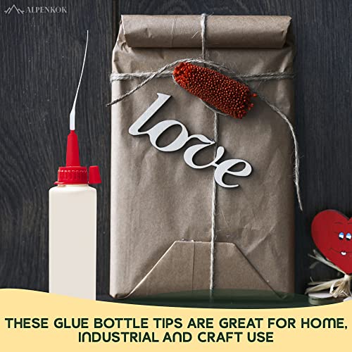 ALPENKOK 100 Pcs RC Tire Glue Tips, 75 mm x 5 mm, CA Glue Applicator