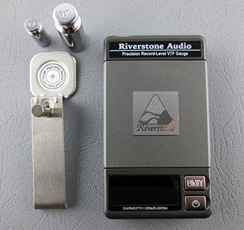 Precision Record Level Digital Turntable Stylus Force Scale Gauge for Tonearm Phono Cartridge VTF, 0.005g Resolution (Graphite) - color: Graphite