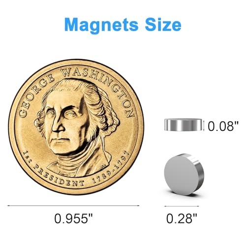 Round Magnets, 7x2mm Small Round Magnetic 250 Pack - size: 7x2mm
