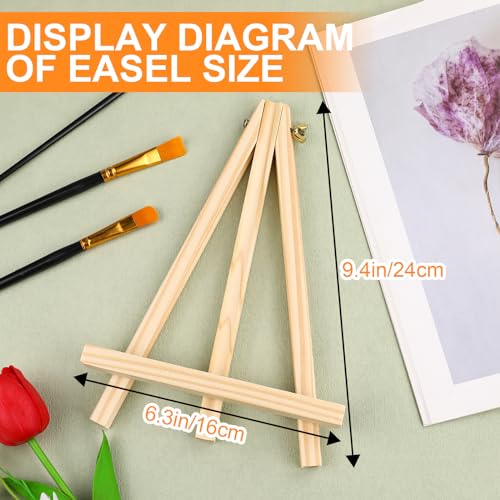 ESRICH 36 PCS 9 Inch Easel for Painting, Easel Stand for Painting Canvas - style: 36