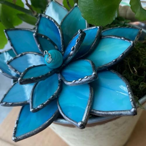 Set of 4 Stained Glass Soldering Jig for Flower Succulent - color: for 6-Petal