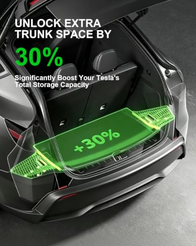 Xprite Rear Trunk Storage Bins for 2025-2026 Tesla Model Y Juniper 5-Seat