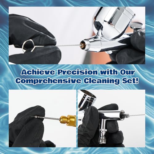 HOMY ARTY Airbrush Cleaner Kit 39.56 fl oz - with Nozzle Cleaner & Cleaning - size: 39.56fl oz