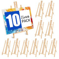 ESRICH 10PCS 17 Inch Tabletop Easels, Easel Stand for Painting - style: 10