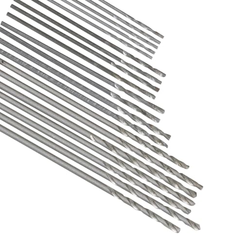 Zorfeter 20 PCS Metric Mini Drill Bit Set