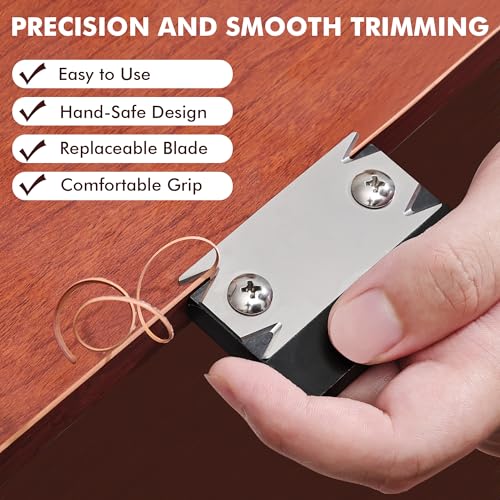 NECAMOCU Edge Banding Trimmer, Upgraded Mini Edge Band Trimmer & Cutter - size: Trimmer