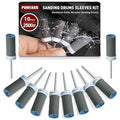 2500 Grit Sanding Stick,10 Pcs Sanding Drums for Dremel Rotary Tool - size: 2500 Grit