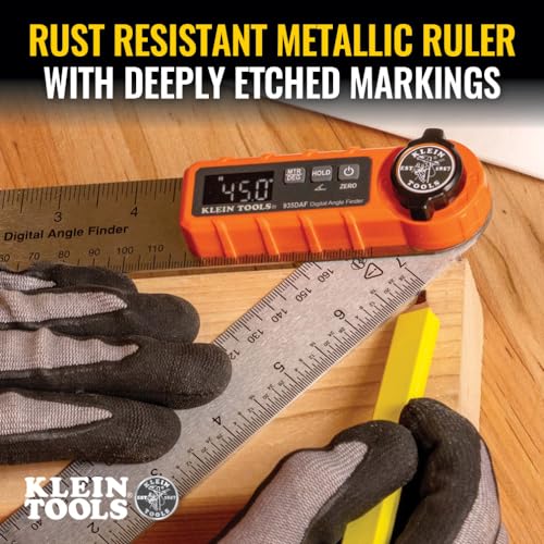 Klein Tools 935DAF Digital Angle Finder, Precision Measurements