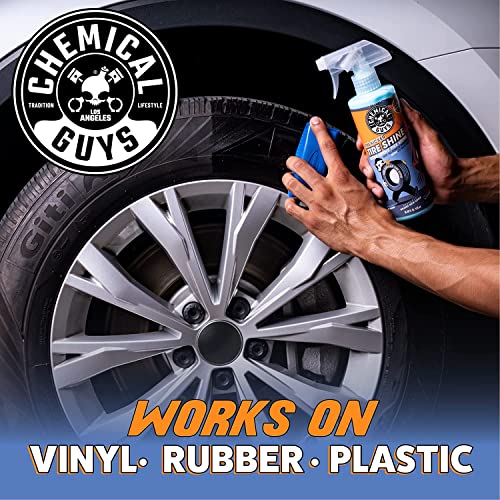 Chemical Guys, Tire Kicker Extra Glossy Tire Shine for Rubber & Trim, 16 oz - size: 16 Fl Oz (Pack of 1), style: Only