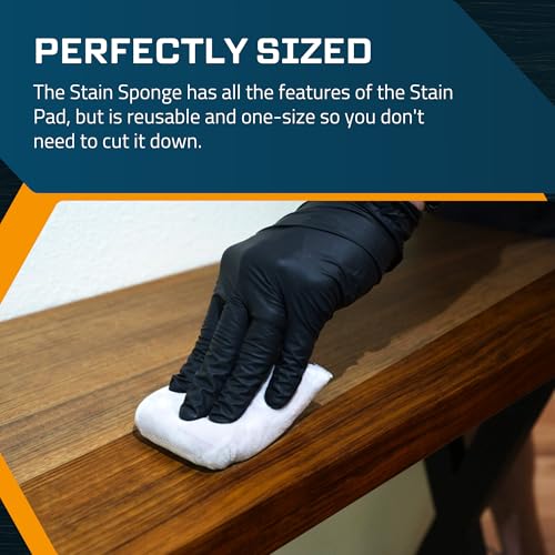 MāKRS Stain Sponge, Wood Finish Applicators, 3-Pack - size: Pack of 3