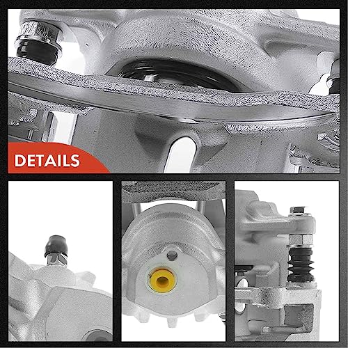 A-Premium Rear Right Passenger Side Disc Brake Caliper with Bracket - style: Rear Passenger Side