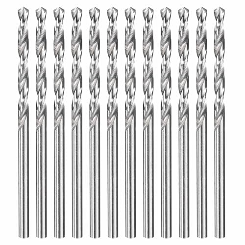 12pcs Micro Drill Bit #39 Diameter 2.527mm M2 HSS 135° for Metal - size: #39 (2.527mm)