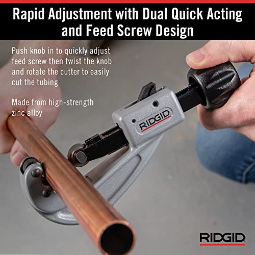 Ridgid 151 1/4" to 1-5/8" Quick Acting Tubing Cutter, Small - size: Small