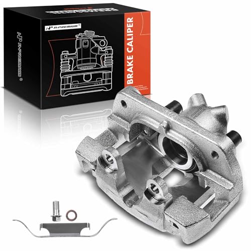 A-Premium Front Right Passenger Disc Brake Caliper with Bracket - style: Front Passenger Side