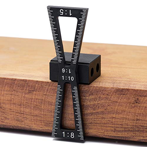 Dovetail Marker, CNC Aluminum Dovetail Guide for 1:5 1:6 1:8 1:10