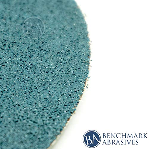Benchmark Abrasives 12" No Hole PSA Sanding Discs, 40 Grit, 5-Count - style: 40 Grit