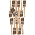 Pro Grade Paint Brushes, 1.5 Inch Angle Paint Brush, Walls & Trim, 12 Pack - size: 12Ea 1.5A