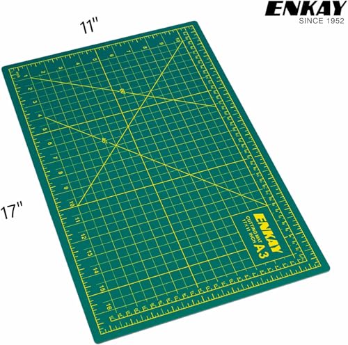 ENKAY - Self Healing Cutting Mats, 11" x 17" - size: 11" x 17"