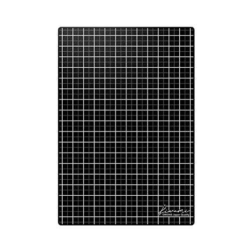 Kyoei Plastics WMS-B6-BL Writing Mat, B6, Black, Grid