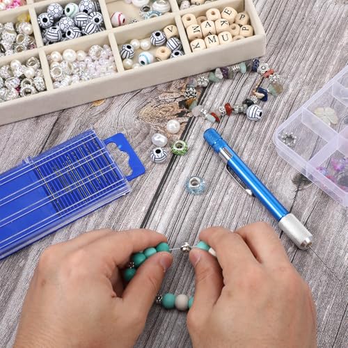 21 PCS Metric Mini Micro Drill Bit Set, Carburetor Jet Drill Bits Pin Vise Set Numbered 61-80 Mini Jeweler's Chuck Vice Hss Twist Drills Bits with Mini-Pin Vise & Plastic Case for Wood Jewelry DIY