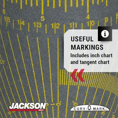 Jackson Safety Pipe Measuring Tool - Wrap-A-Round Tape Pipe Fitting Tool (Multiple Sizes and Heat Ratings) - size: XX-Large, style: 550⁰ F Heat Rating