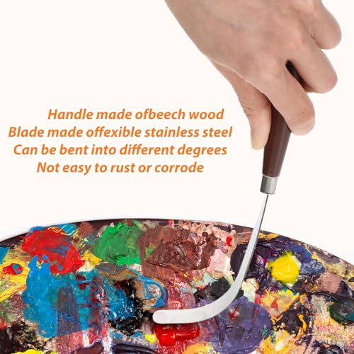 27 Piece Stainless Steel Palette Knife Set, Painting Knives