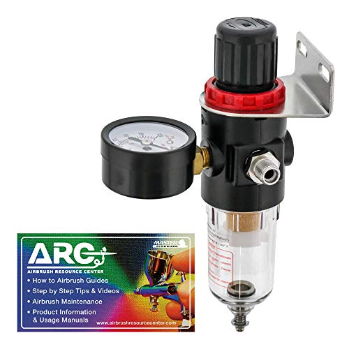 Master Airbrush True Diaphragm Airbrush Pressure Regulator - style: Standard