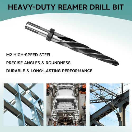 9/16" Chucking Reamer Tapered Drill Bits to Align & Enlarge Holes
