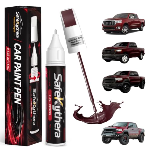 Delmonico Red Pearl-Coat(PRV/NRV) Touch Up Paint Pen for Ram - color: Delmonico Red Pearl-Coat(PRV/NRV) for RAM1500/RAM2500