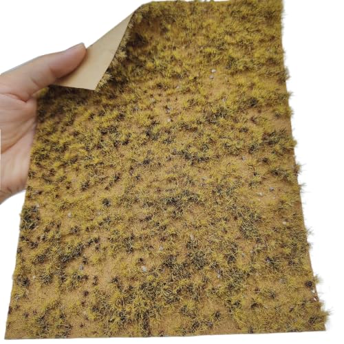 Static Grass Mat 9x7.1 – Realistic Lawn for Railway, Wargame, RPG (Winter Green) - color: Winter Green