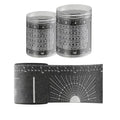 2 Pcs Pipe Wrap Around with Scale, 1"-16" Heat Resistant Layout Tape & Tangent Chart, Marking Tool for Welders & Pipefitters