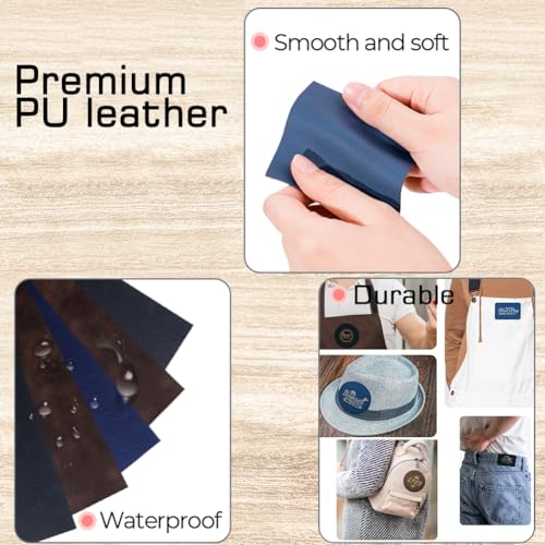 1pc 12" X 24"inch,Thick is 0.9MM Laserable Leatherette Sheet Patch with Adhesive,Custom Laser Engraving,UV Printing,Emboss,Deboss, Craft Supplies and Materials (Rustic/Gold) - color: Rustic/Gold