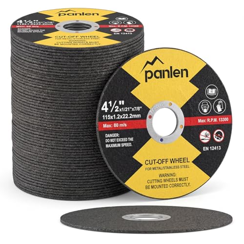 Cut Off Wheels, 4 1/2 Inch, 100 Pack - size: 4.5"x.040"x7/8"