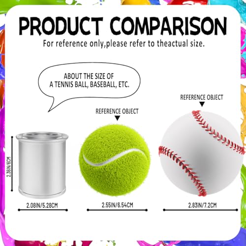 Empty Paint Cans with Lids(1/4 Pint),Touch Up Cup,1/2 Cup,24 Pack - color: 24 Pack