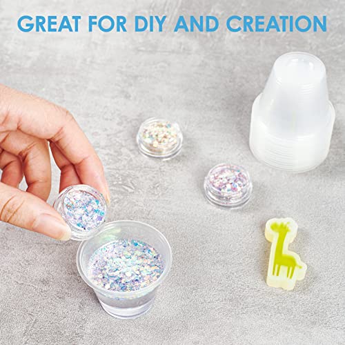 1800 Pack 1 oz Disposable Medicine Cups, Plastic Med Cups, for Measuring