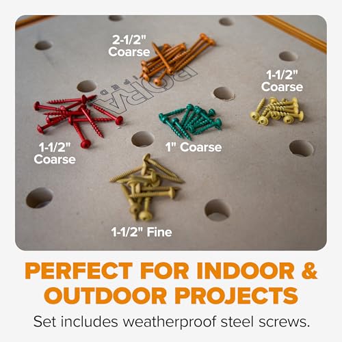 BORA Pro Compact Metal Pocket Hole Jig Kit with 50 Screws, Auto Calibrating - size: Jig w/ 50pc Screw Set