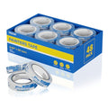 48 Roll Blue Painters Tape 1 Inch Wide Bulk Masking Paint Tape 0.94inx55yds - size: 0.94 Inch X 48 Rolls