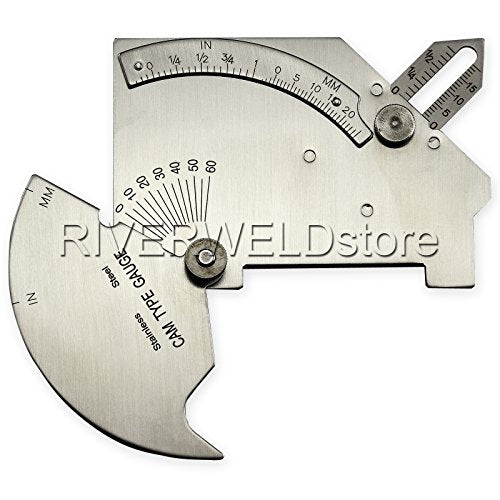 RIVERWELD Bridge Cam Gauge Welding Inspection Depth of Undercut - style: Outside misalignment
