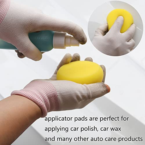 104PCS Car Headlight Restoration Kit - 3Inch Sanding Discs, Wool & Sponge Buffing Pads, Interface Pad for Car Washing, Cleaning, Waxing - style: 3inch-104pcs
