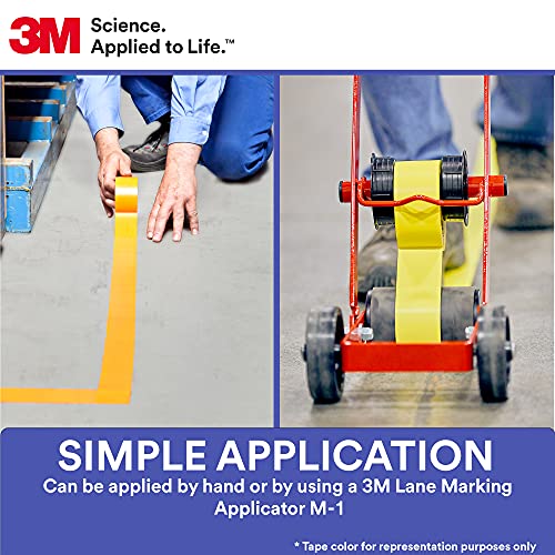 3M Vinyl Tape 471, 3/8 in x 36 yd, Black, 1 Roll, Black Floor Tape - size: 3/8 in x 36 yd, style: 1 Roll
