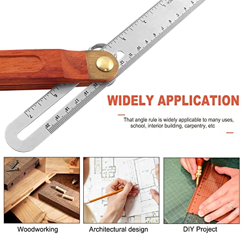 Bonsicoky 9 Inch T-Bevel Angle Finder Sliding Gauge