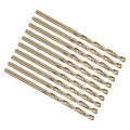 PATIKIL #42 Drill Bit Micro 4341 High-Speed Steel for Thin Metal 10 Pack - size: #42