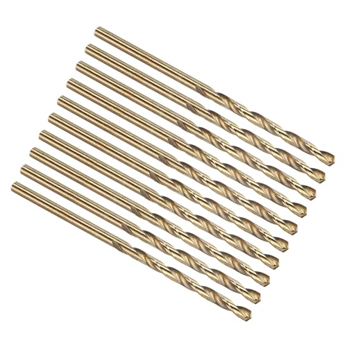 PATIKIL #42 Drill Bit Micro 4341 High-Speed Steel for Thin Metal 10 Pack - size: #42
