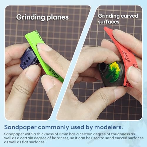stedi Sanding Sponge 30PCS Model Gundam Building 3mm #1000#1200#1500 - style: 3mm #1000#1200#1500(30PCS)
