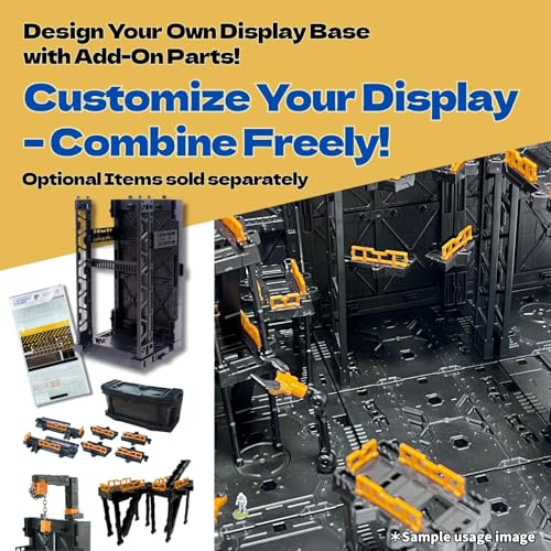 Plastic Model Display Items Set (Optional Parts Set : 2 Types of Extension Panels (x2 Each) & Alligator Clips ×2) - style: 2 Types of Extension Panels (x2 Each) & 2 Alligator Clips