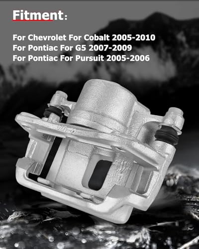 cciyu Front Left & Right Disc Brake Calipers With Bracket 18B4880 18B4881 - size: Front[18B4880+18B4881]