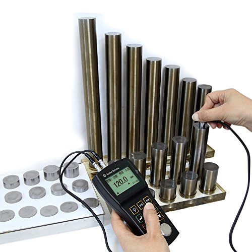 YUSHI UM2 Series UM-2 Handheld Portable Ultrasonic Thickness Gauge Tester Meter 0.03'' to 12'' / PT-08 Probe P-E (pulse-echo), Interchangeable Probe/Transducer Option Available - style: UM-2