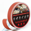 Emery Cloth Roll 240 Grit 1" x 98' for Metal & Wood - size: 240 Grit