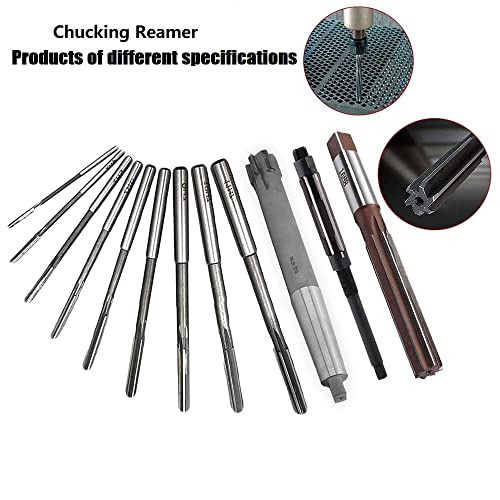 Utoolmart Hand Reamer 6mm Alloy Tool Steel H8 6 Straight Flutes 9Crsi Hand Milling Cutter Tool 2pcs - size: 6mm(2pcs)