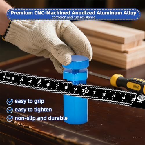 Stair Gauges for Framing Square, Metal Carpenter Layout Tool for Rafters